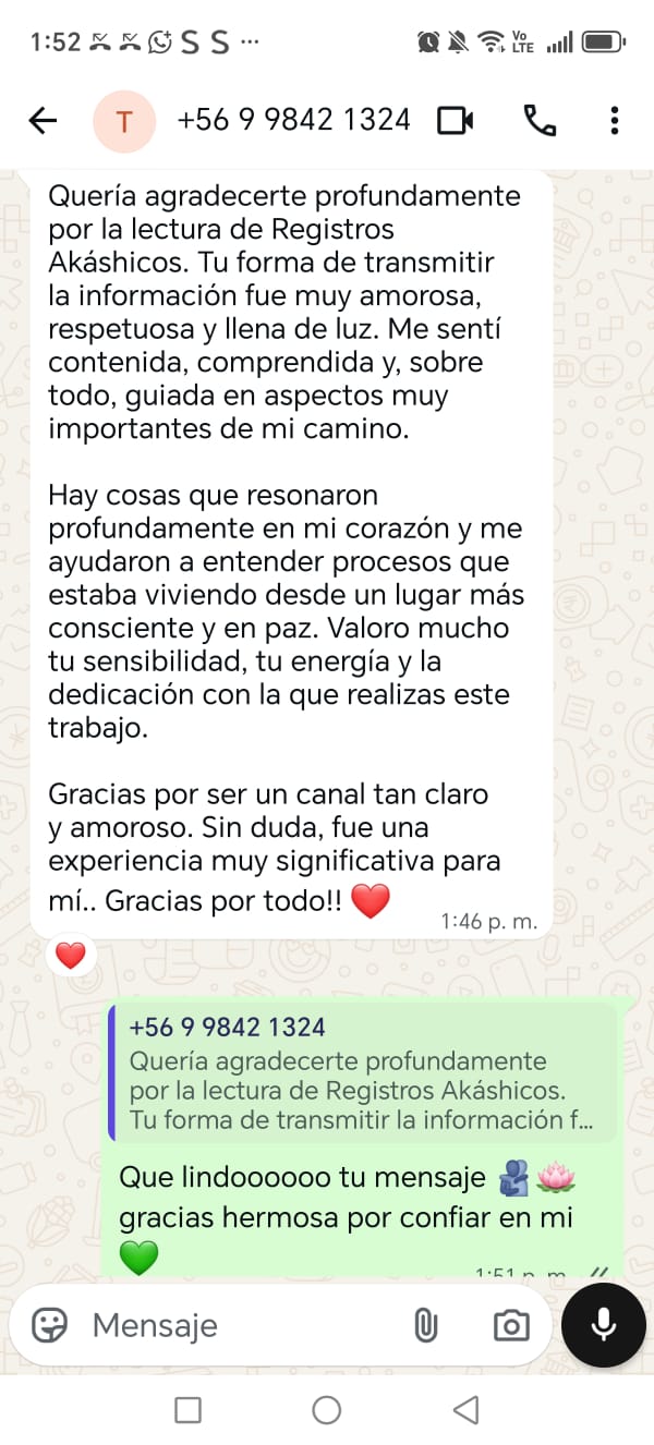 Testimonio de consultante